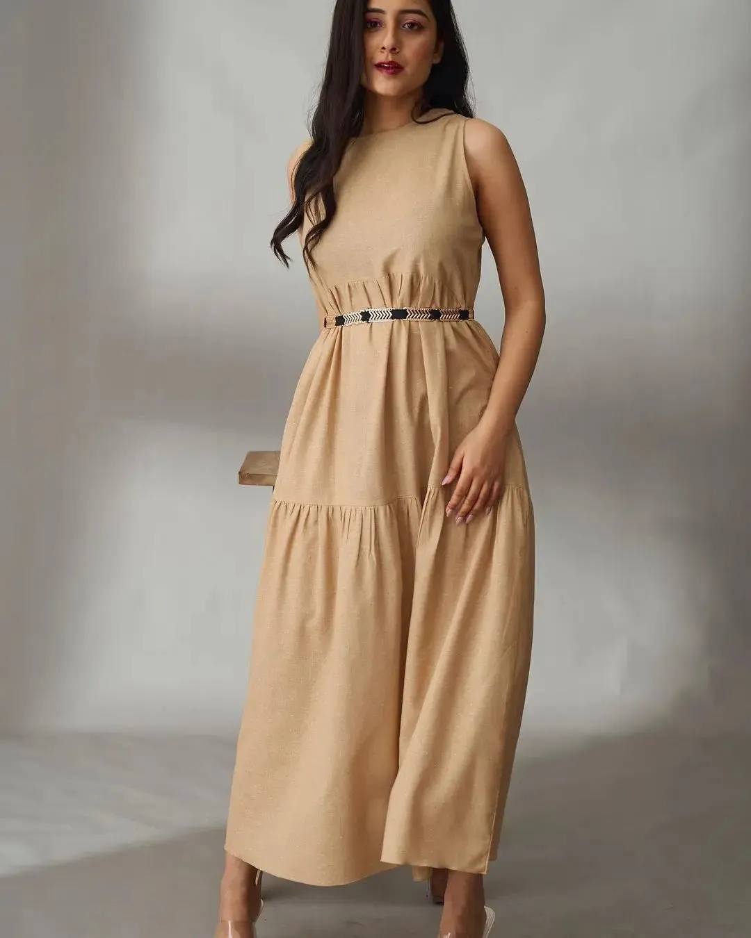 2 Layered Maxi Dress