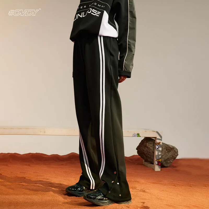 22FW Wind Striped Jogger Pants - Stylish, Comfortable & Breathable