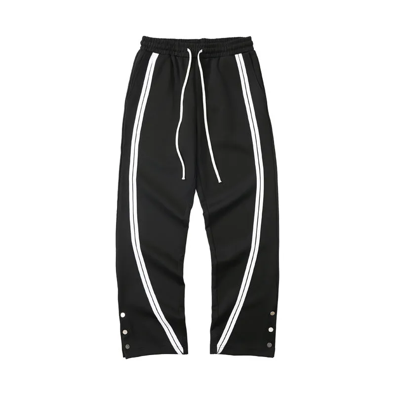 22FW Wind Striped Jogger Pants - Stylish, Comfortable & Breathable