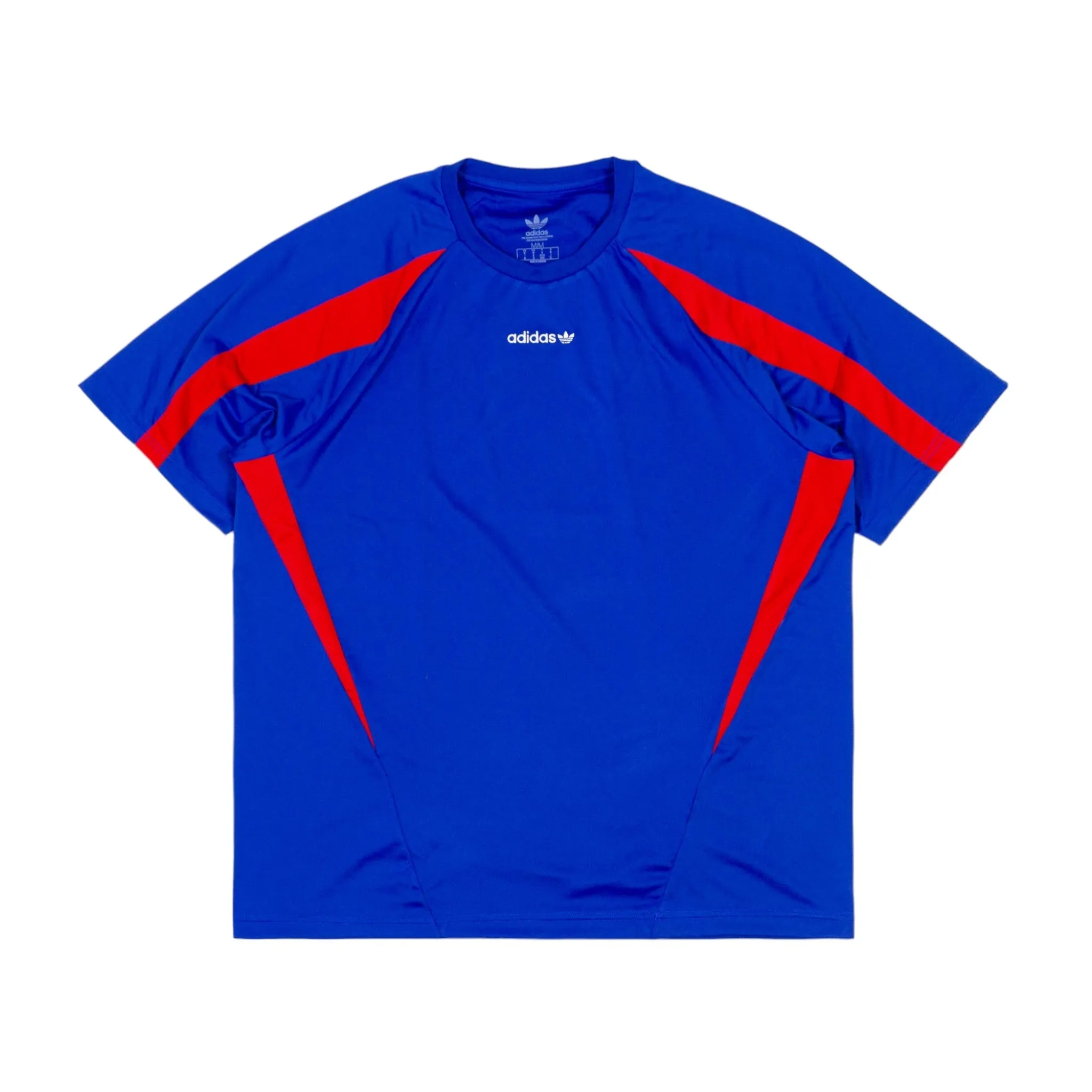 Adidas CL Jersey T-Shirt - Royal Blue/Better Scarlett