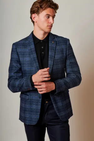 ANDY - Blue Check Blazer