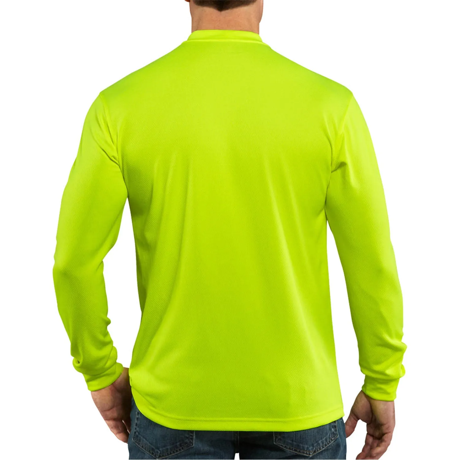 Carhartt Men's Force Color Enhanced Hi-Vis Long Sleeve T-Shirt