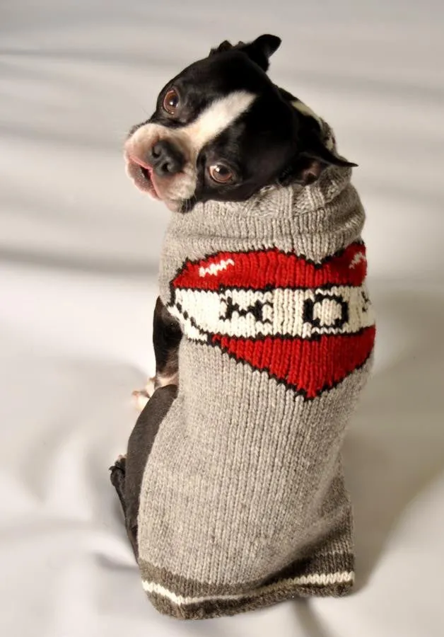 Chilly Dog Mom Tattoo Sweater SALE