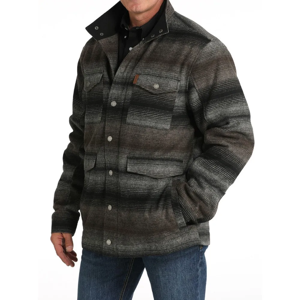 Cinch Mens Frontier Wooly Ranch Jacket - MWJ1595001-GRY