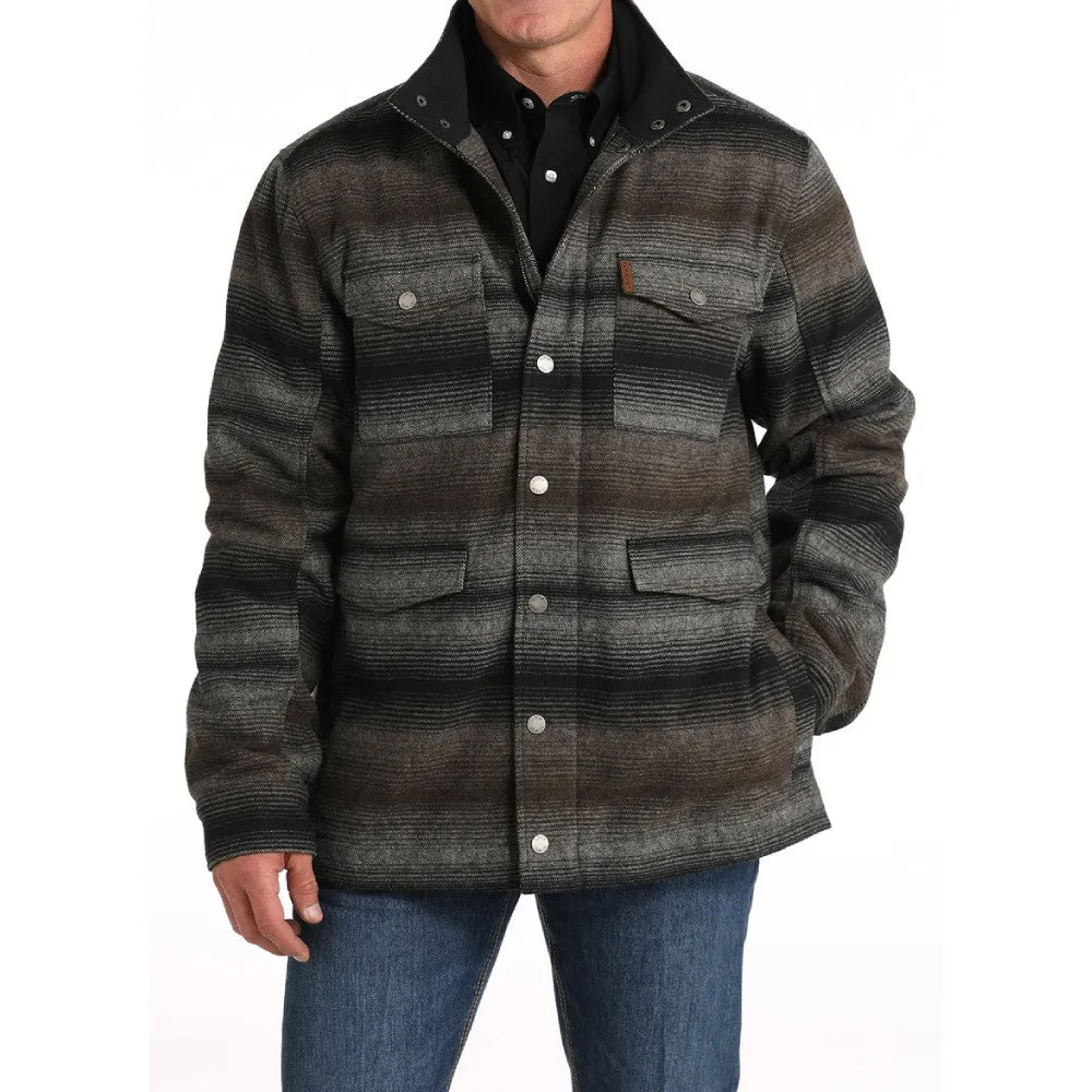 Cinch Mens Frontier Wooly Ranch Jacket - MWJ1595001-GRY