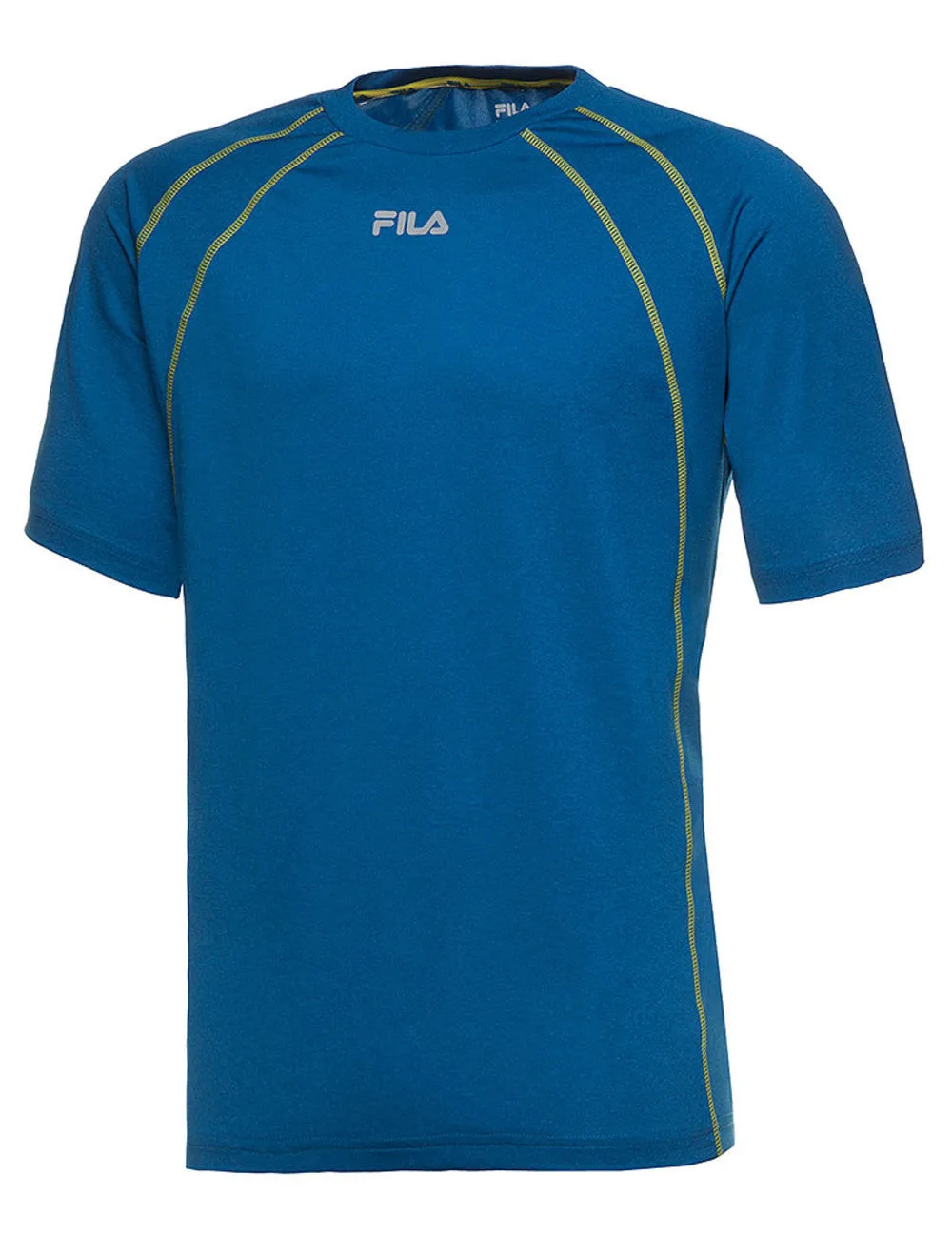 Contrast Stitched Crew Neck Shirt by Fila