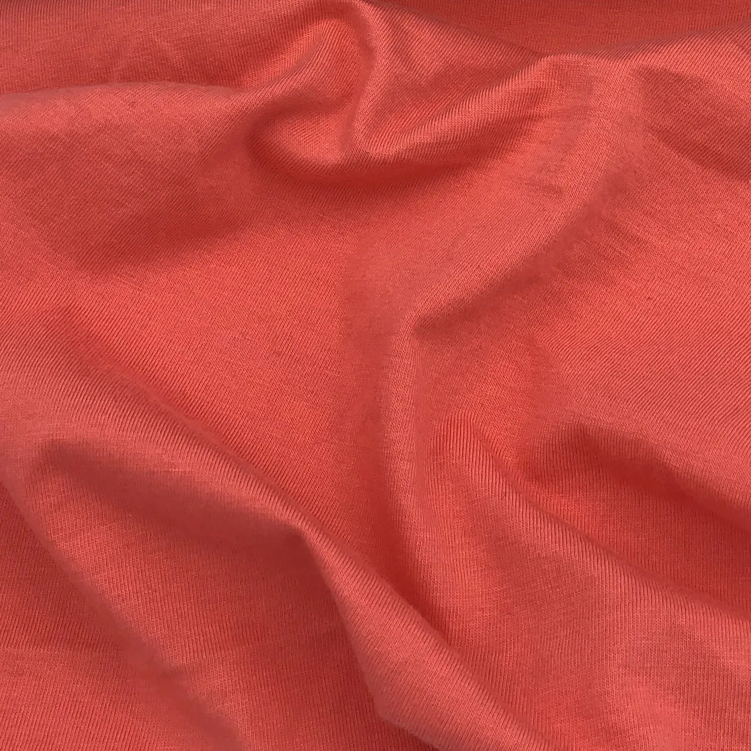 Coral | 100% Cotton Jersey 10 Ounce (Made in America) - SKU 6870D #S71