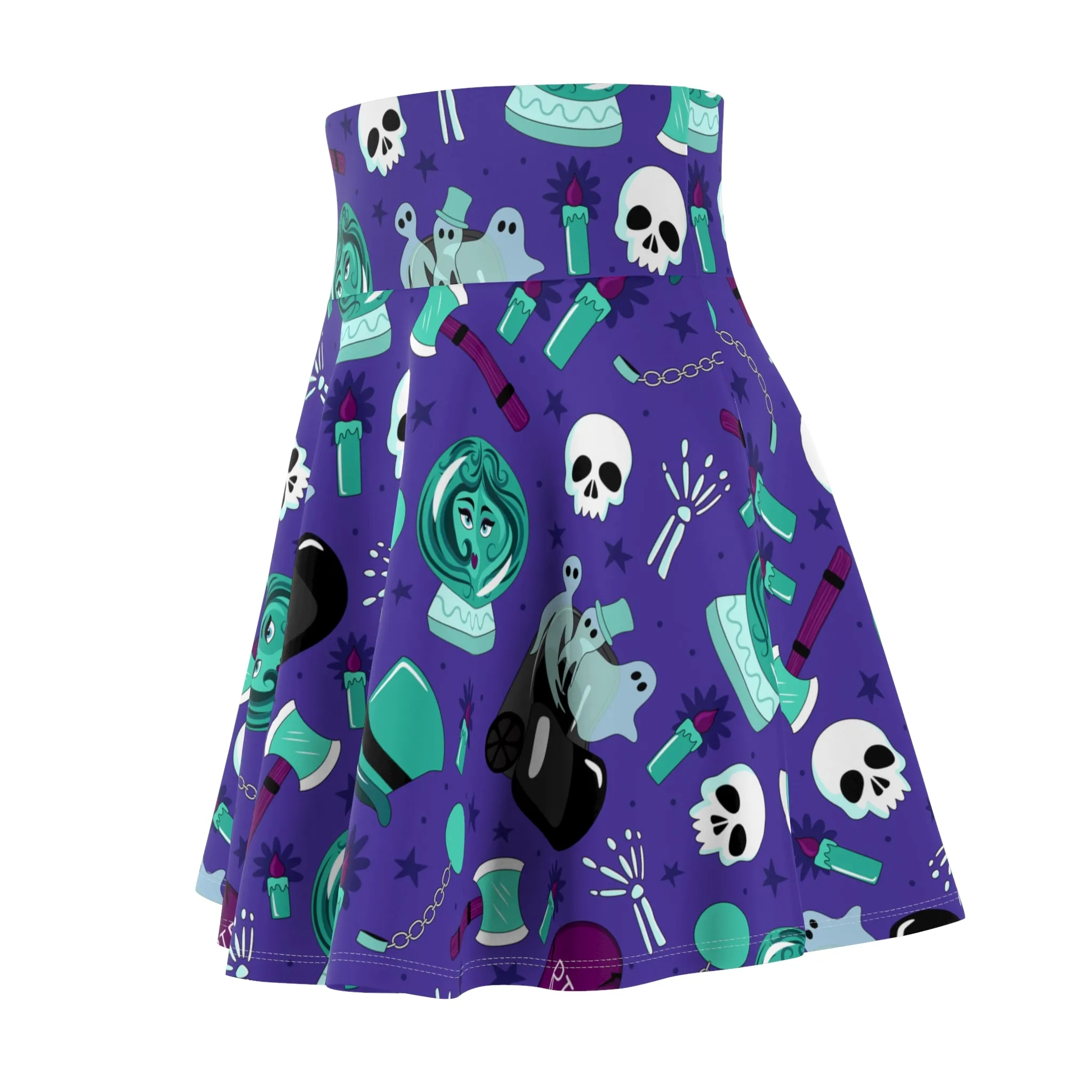 Disney Haunted Mansion Haunted Ride Skater Skirt