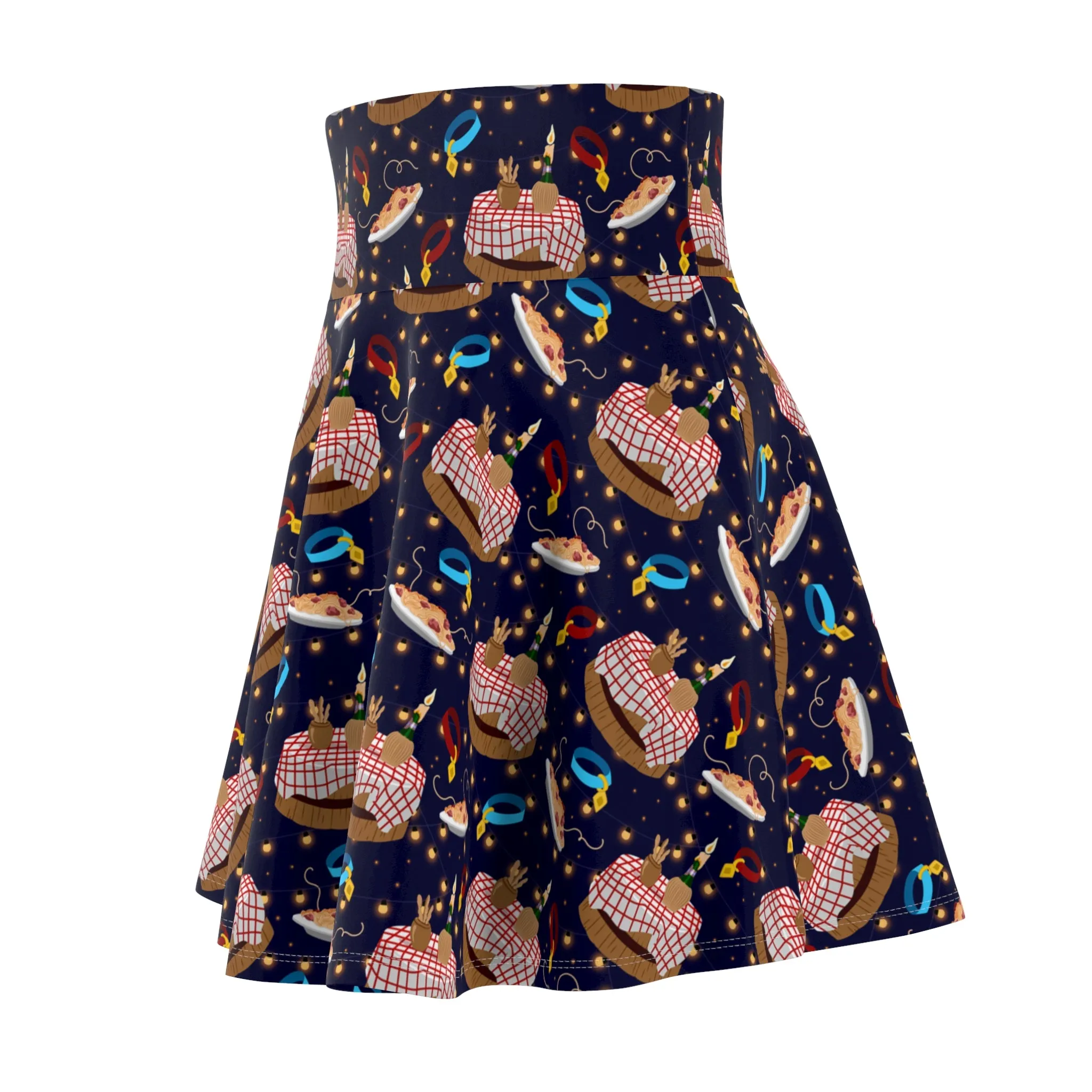 Disney Lady And The Tramp Bella Notte Women's Skater Skirt