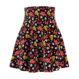 Disney Minnie Mouse All About The Bows Women's Skater Skirt