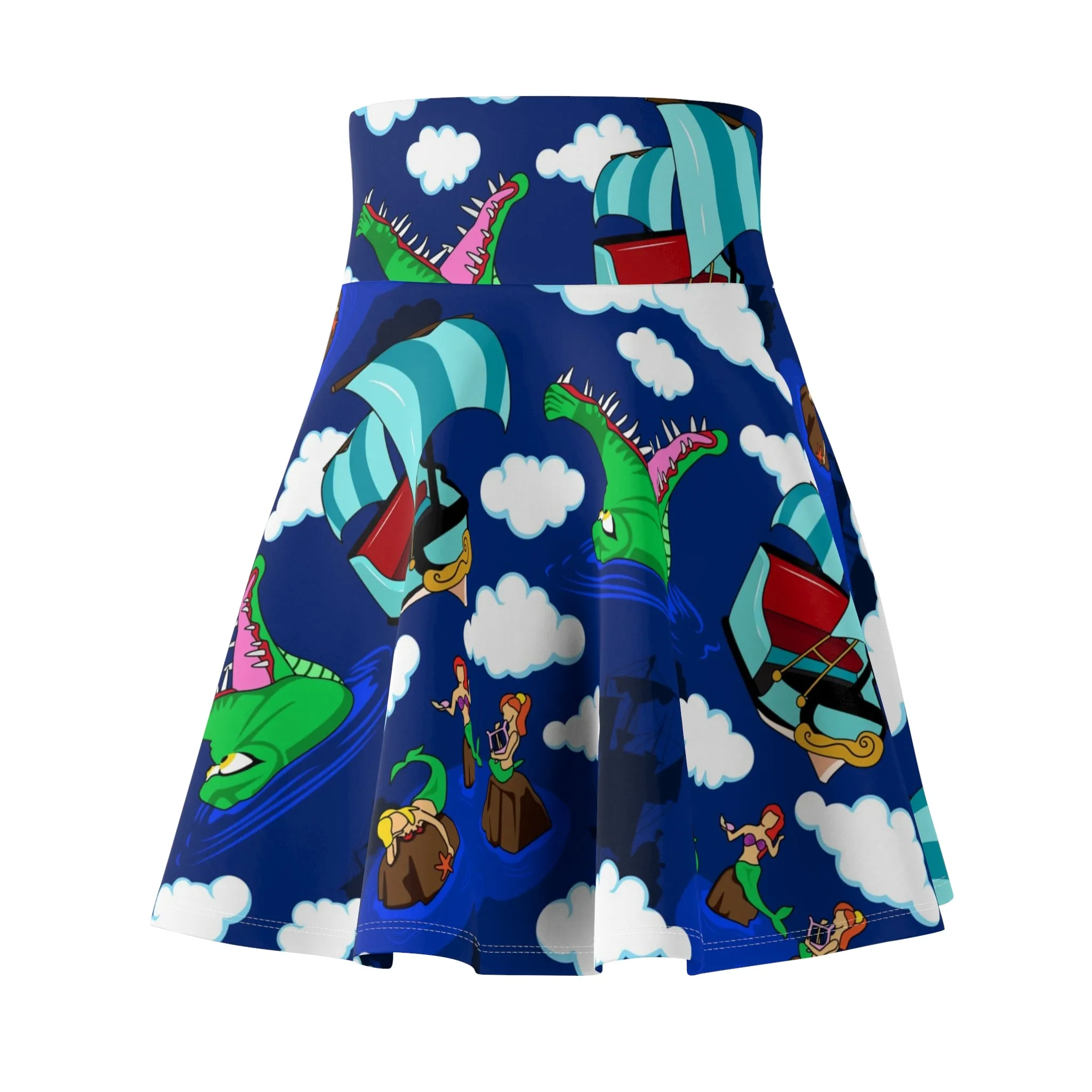 Disney Peter Pan Neverland Women's Skater Skirt