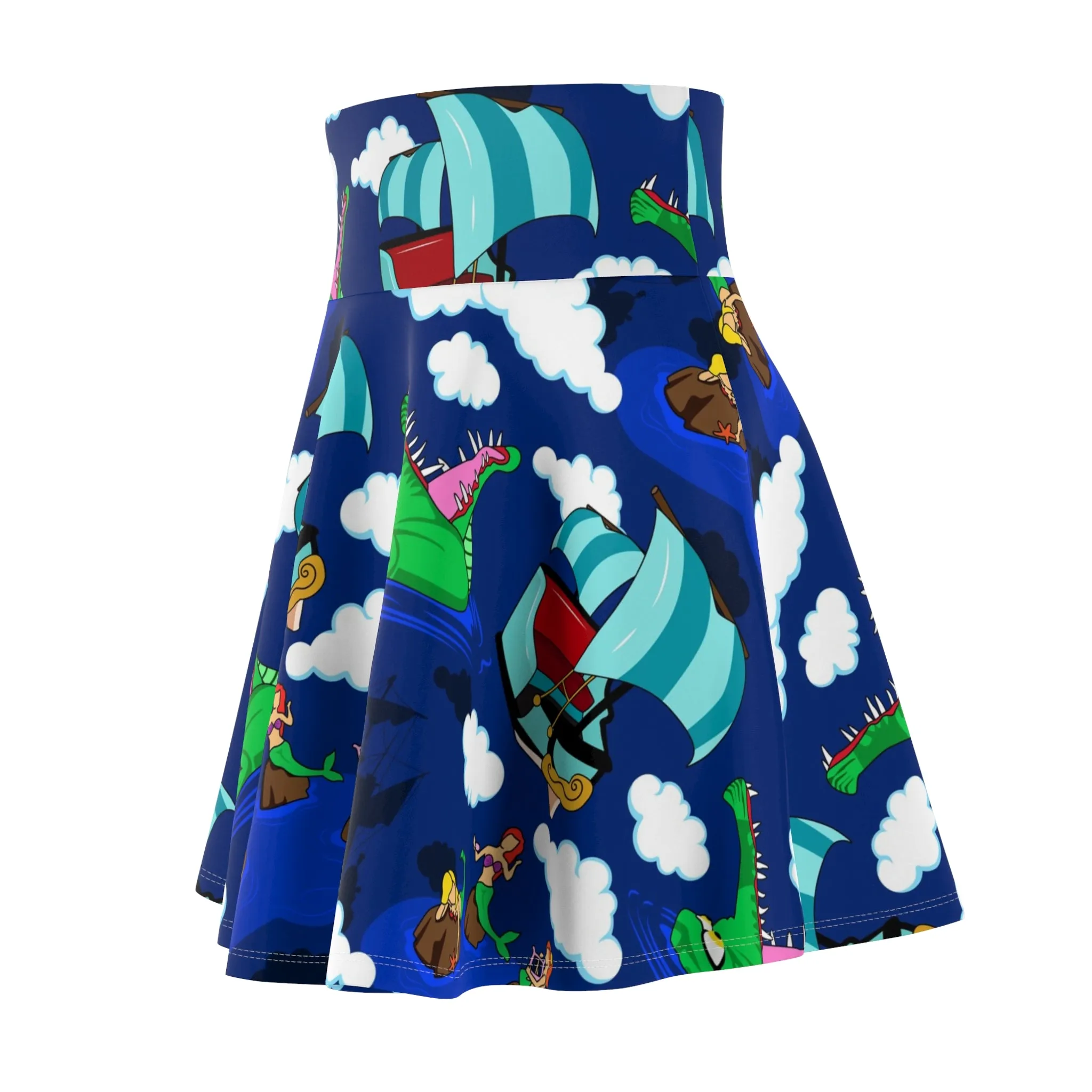 Disney Peter Pan Neverland Women's Skater Skirt