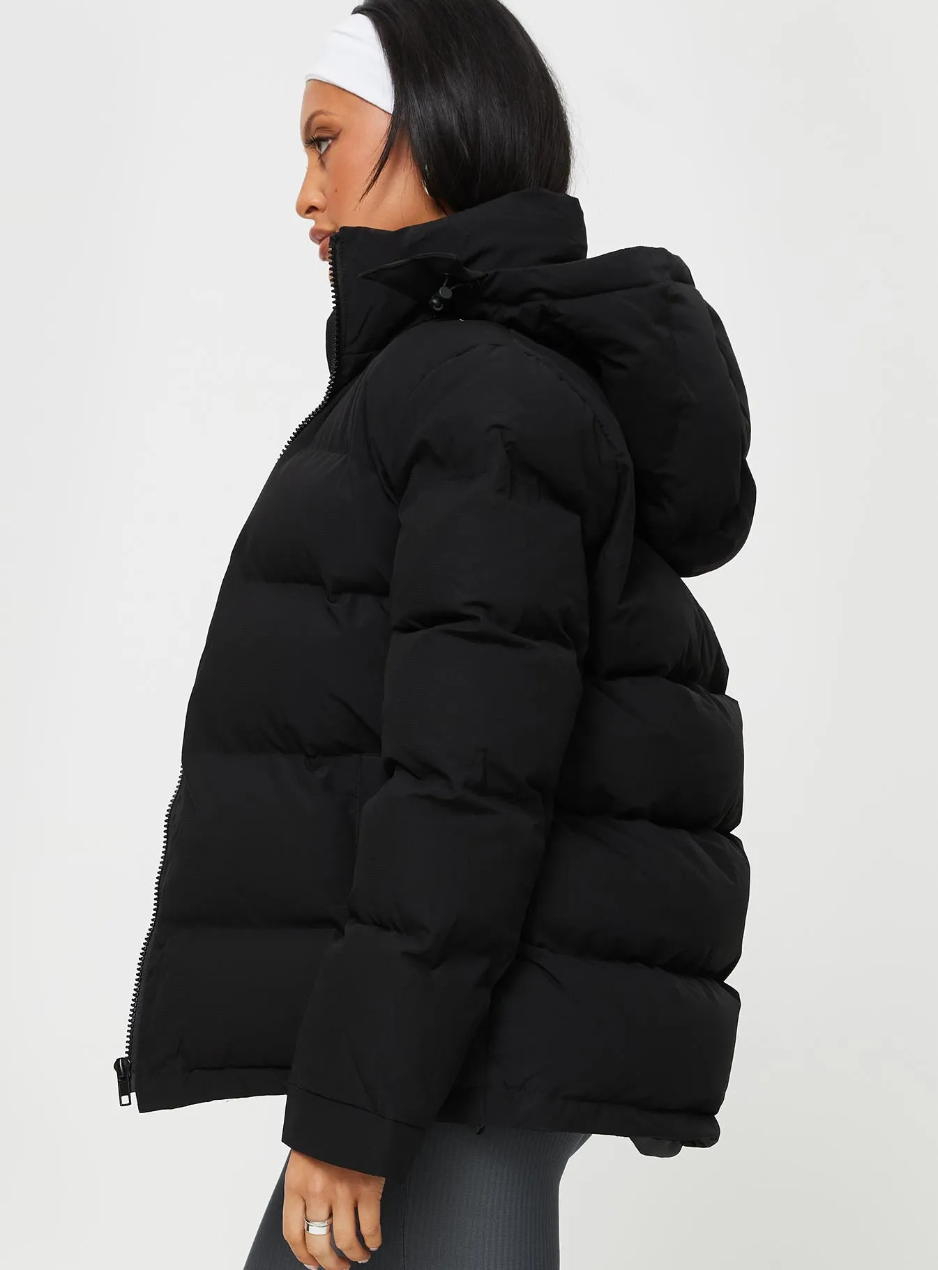 Dream Puff Technical Puffer Jacket Black