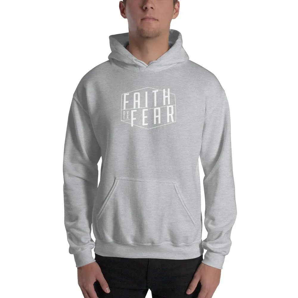 Faith over Fear Christian Hoodie Sweatshirt