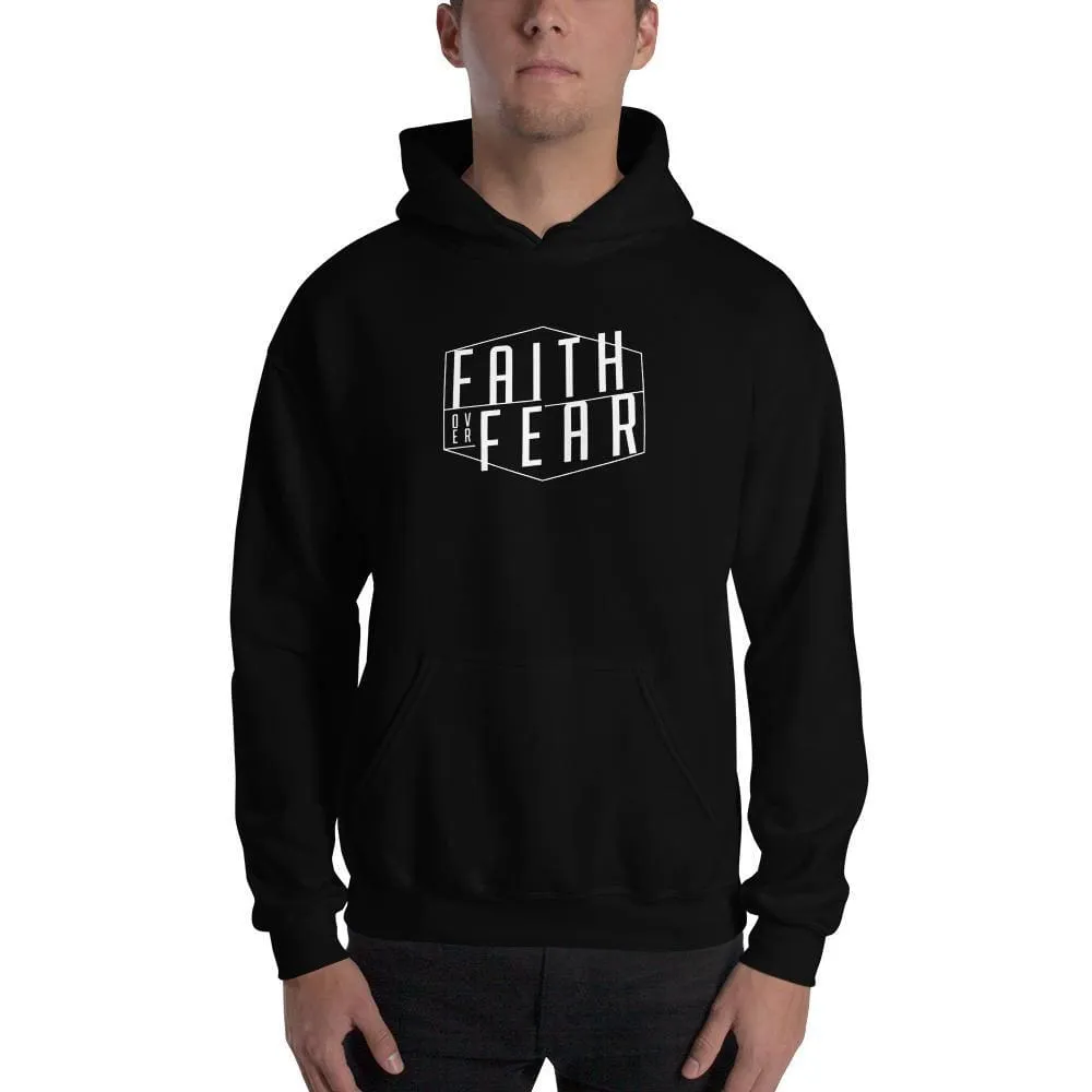 Faith over Fear Christian Hoodie Sweatshirt