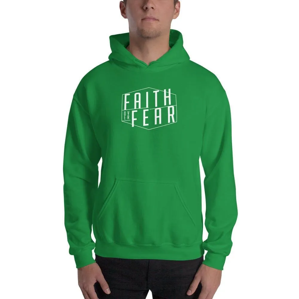 Faith over Fear Christian Hoodie Sweatshirt