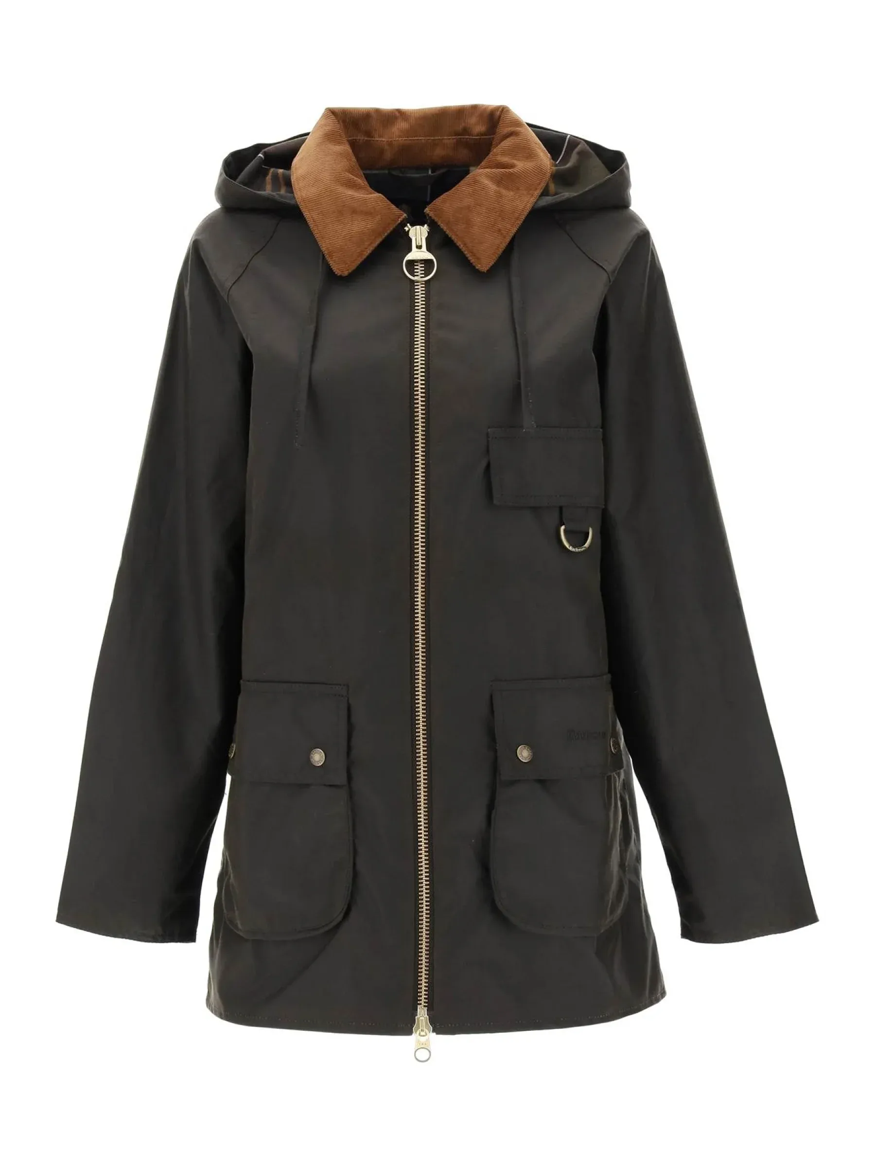 Highclere Hooded Waxed Jacket