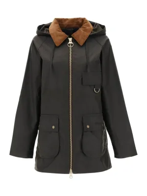 Highclere Hooded Waxed Jacket