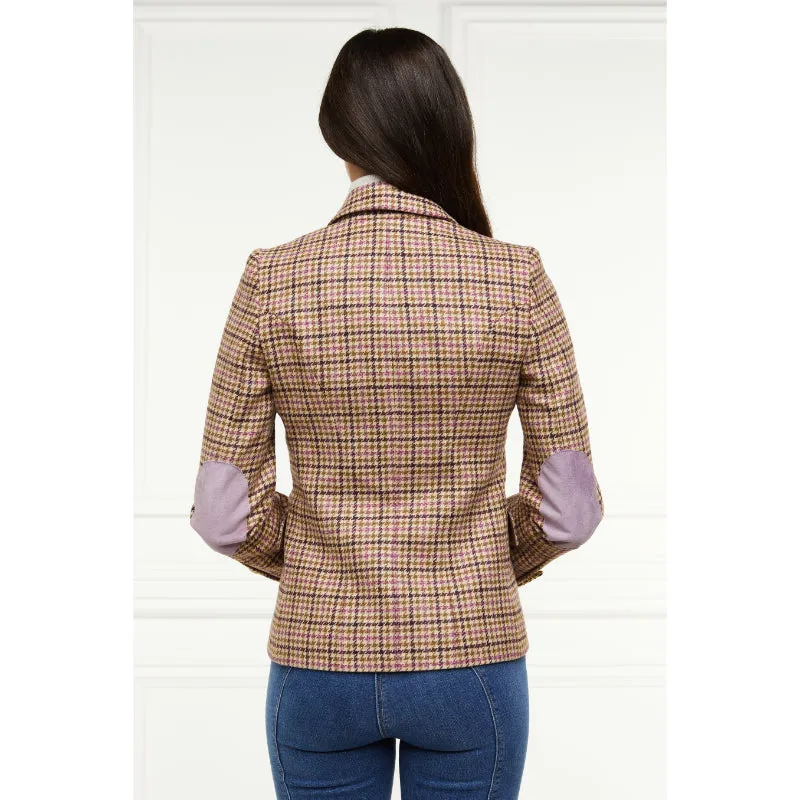 Holland Cooper Knightsbridge Ladies Tweed Blazer - Sudeley Pink