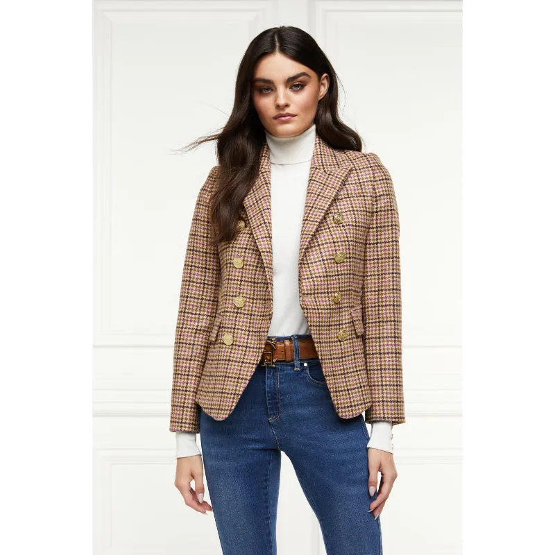 Holland Cooper Knightsbridge Ladies Tweed Blazer - Sudeley Pink