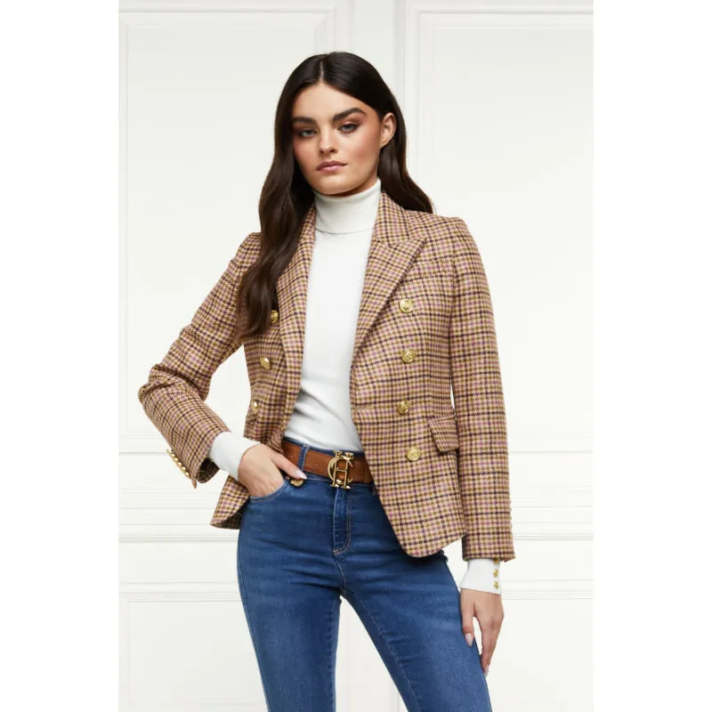 Holland Cooper Knightsbridge Ladies Tweed Blazer - Sudeley Pink