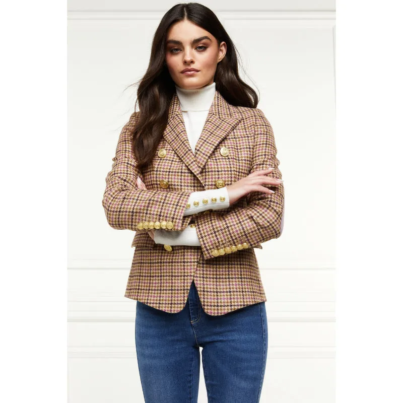 Holland Cooper Knightsbridge Ladies Tweed Blazer - Sudeley Pink