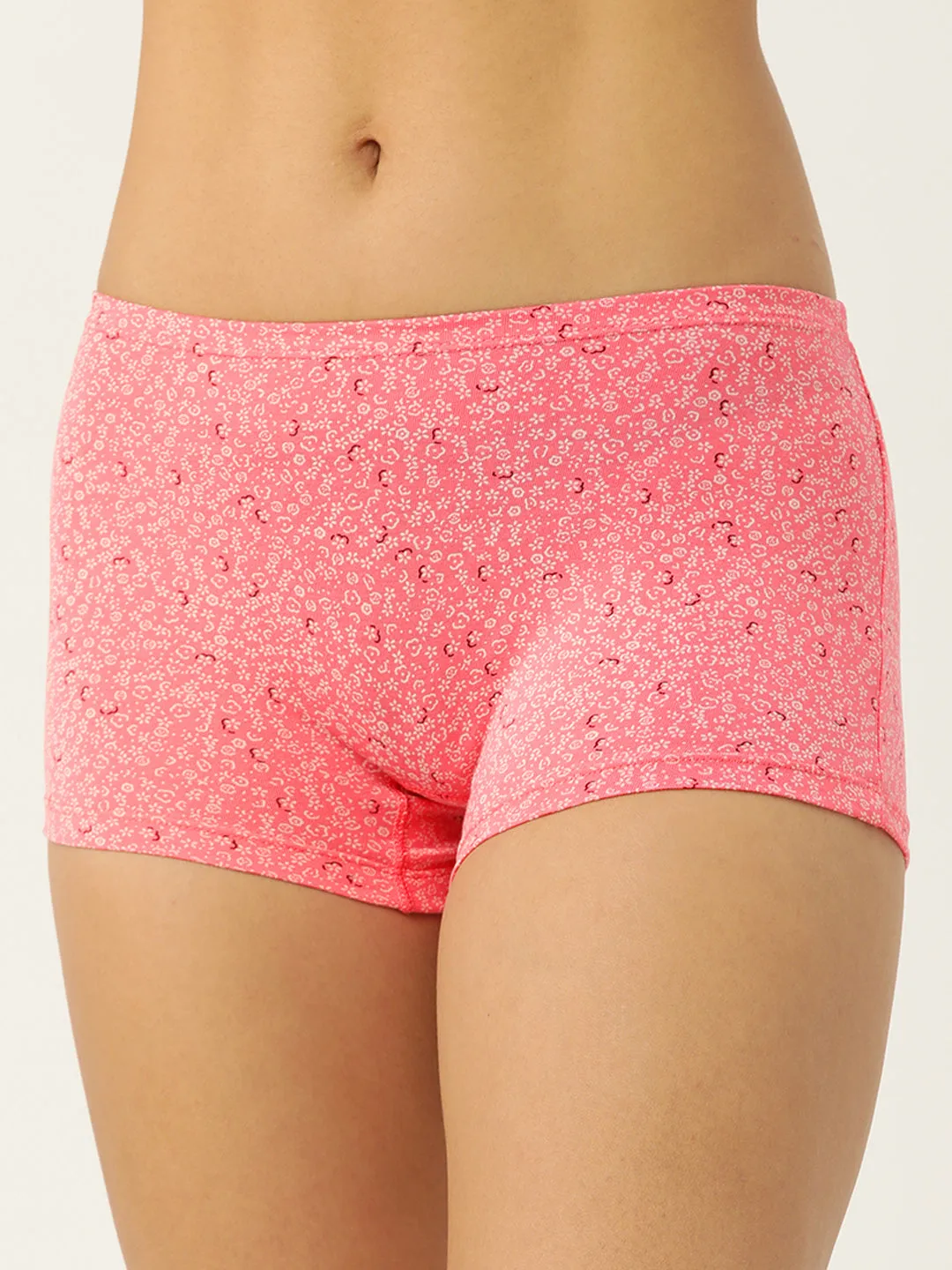 LEADING LADY Women’s Printed Mid-Rise BoyShort Brief Pack Of 3 | JOY-PR-22-3 |