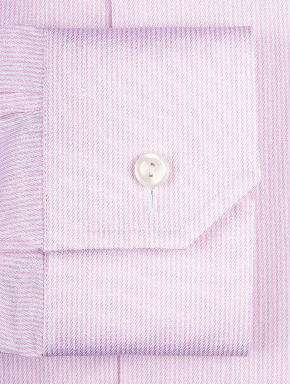 Lilac Fine Striped Contemporary Shirt