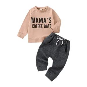 Mama's Coffee Date Baby Set