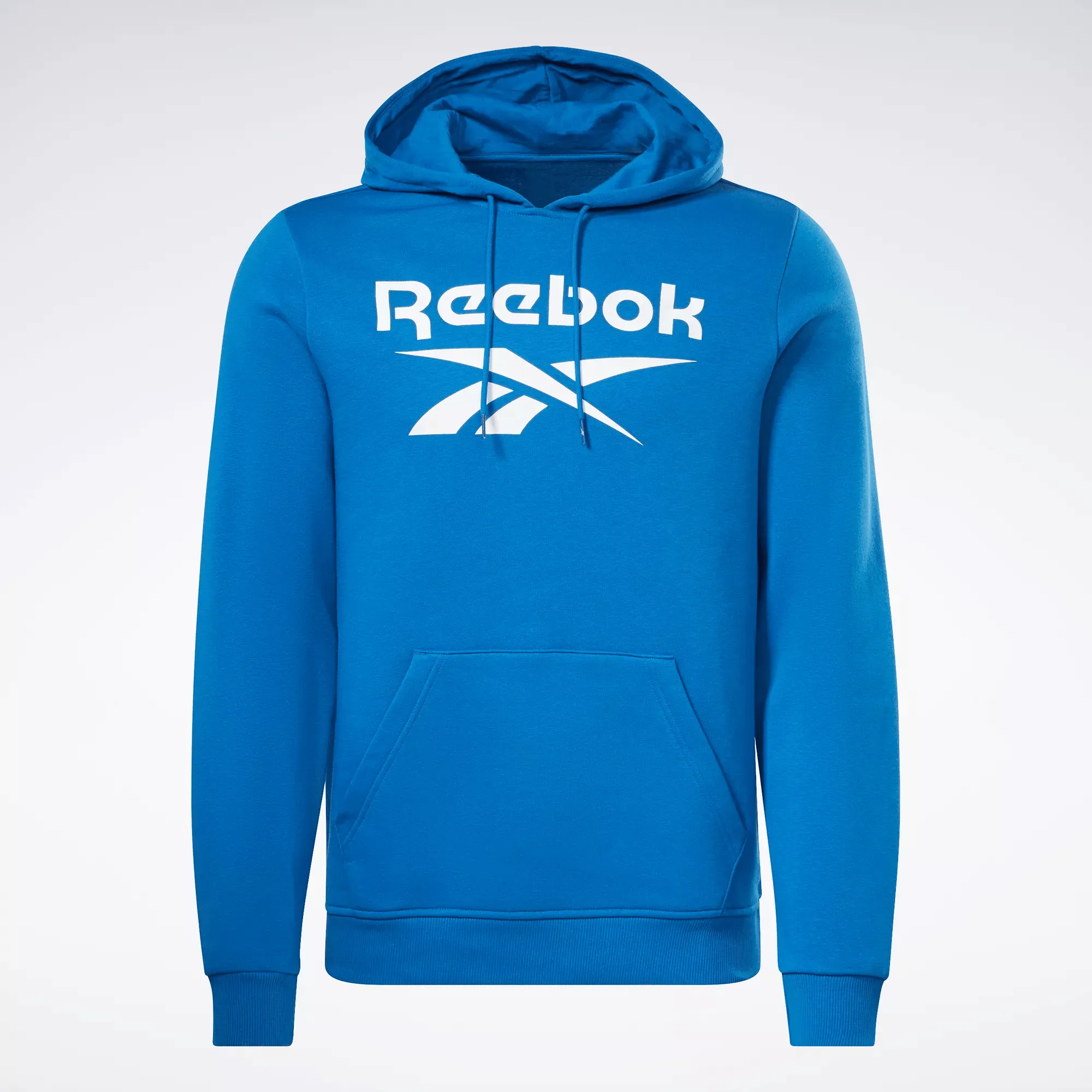 Men's Reebok Identity Fleece Stacked Logo Pullover Hoodie