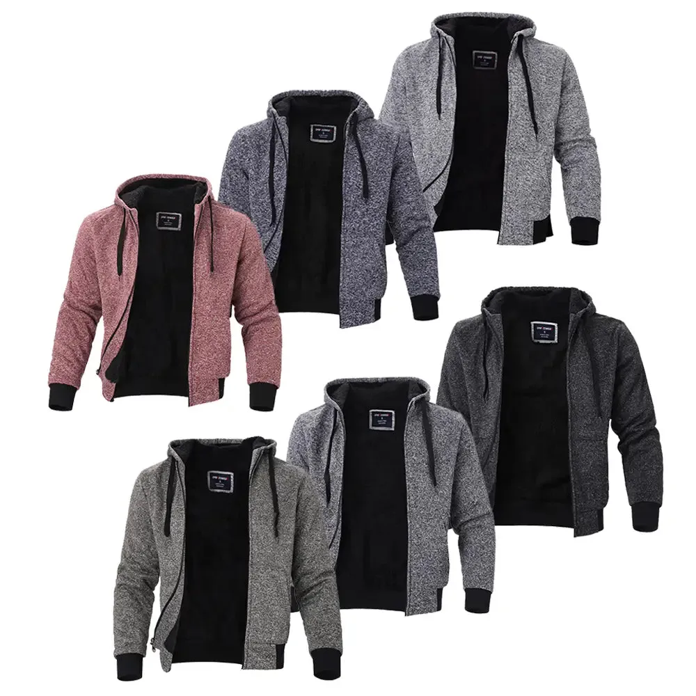 Men's Sherpa Hooded Sweatshirt