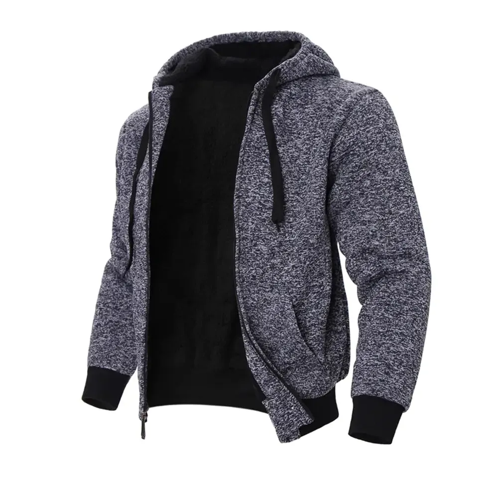 Men's Sherpa Hooded Sweatshirt