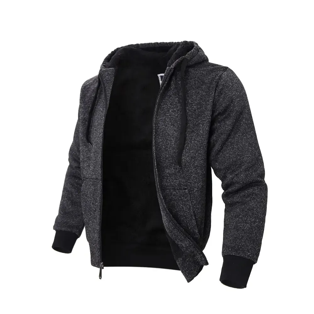 Men's Sherpa Hooded Sweatshirt