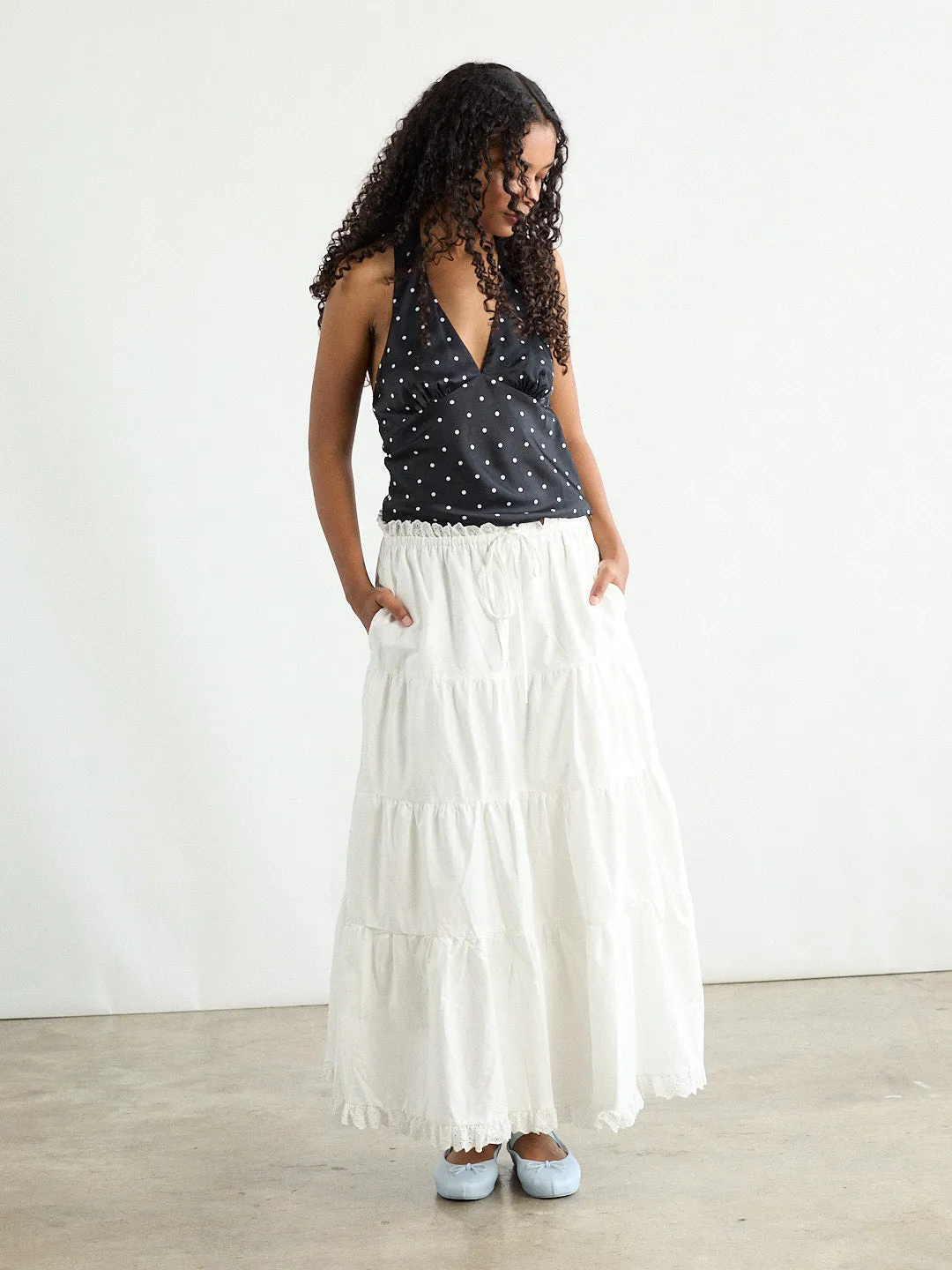 Myrrh Skirt - White