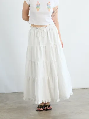 Myrrh Skirt - White