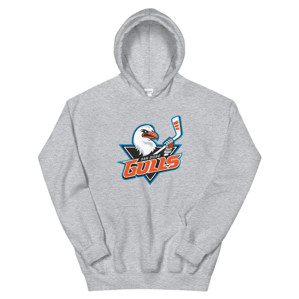 San Diego Gulls Adult Primary Logo Pullover Hoodie