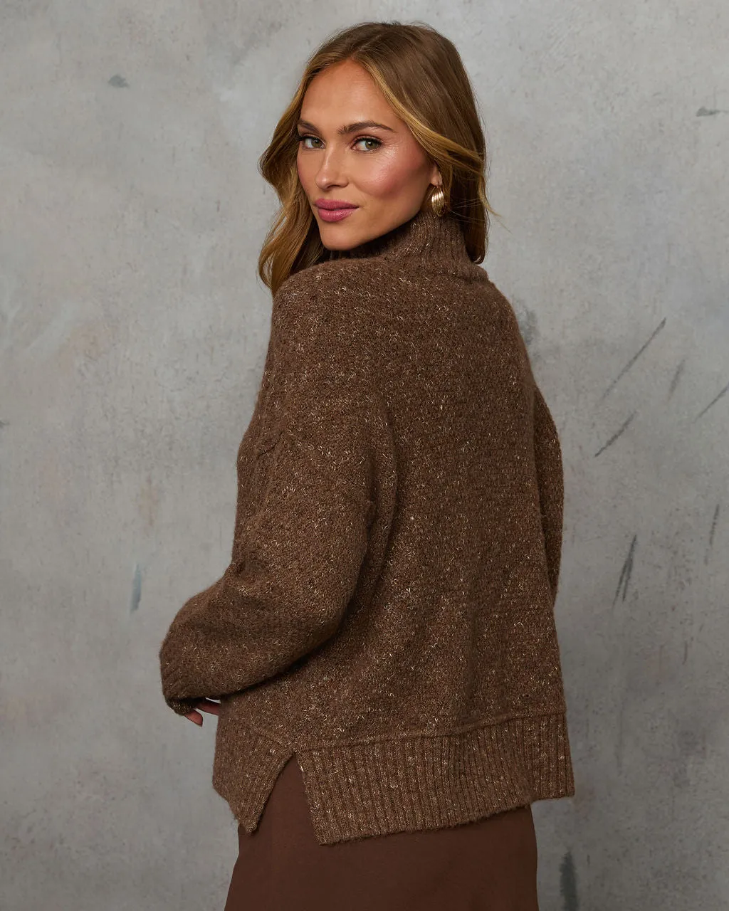 Sherrie Mockneck Sweater