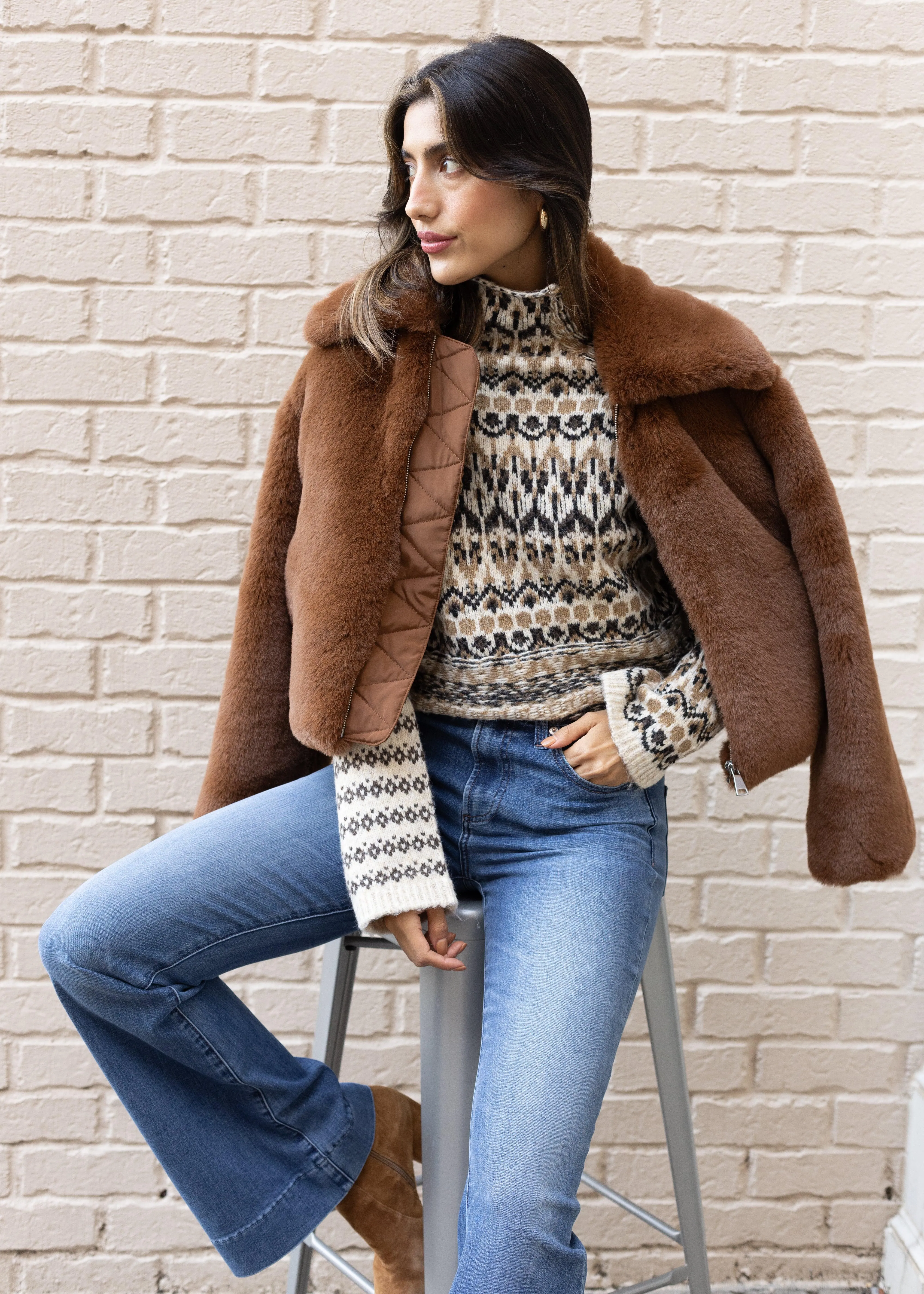 Steve Madden Juniper Coat - Nutmeg