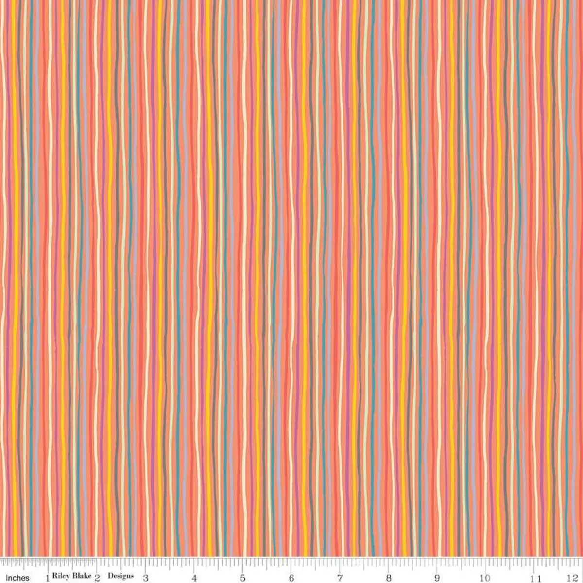 Tiny Treaters Orange Stripe -Jill Howarth | Riley Blake Designs #C10486