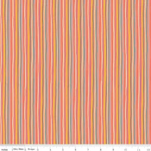 Tiny Treaters Orange Stripe -Jill Howarth | Riley Blake Designs #C10486