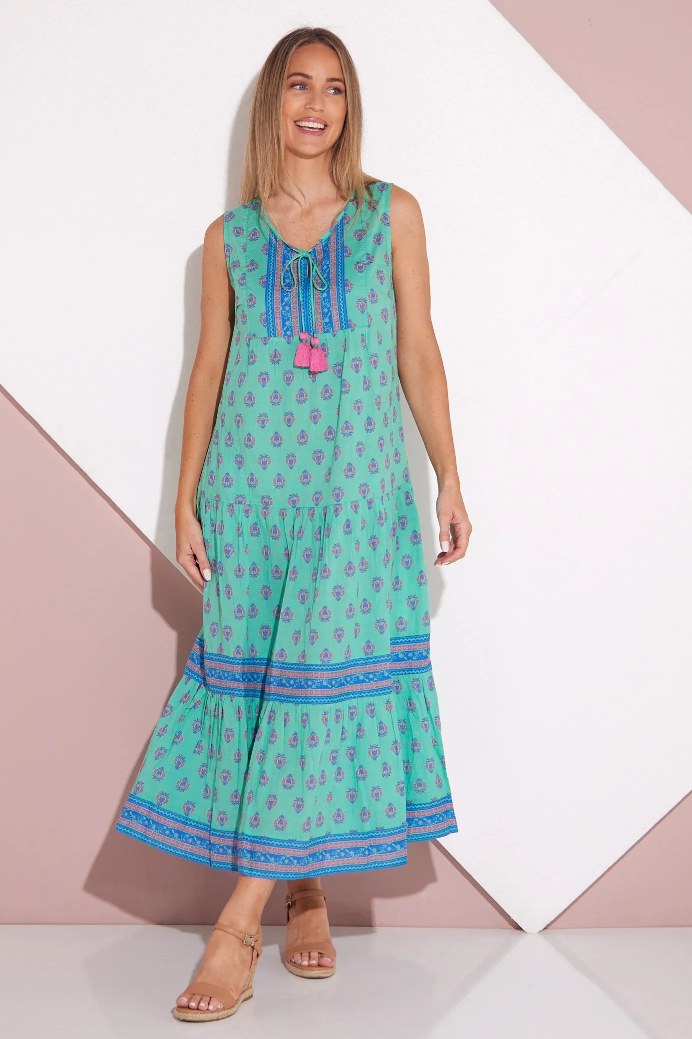 Toronto Maxi Dress - Sea