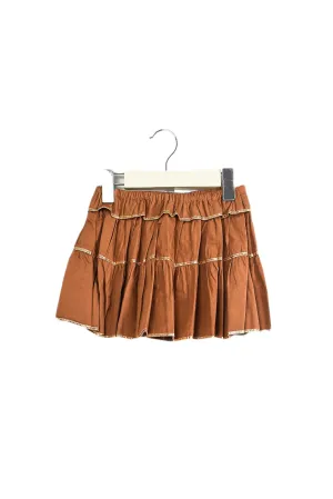 Velveteen Short Skirt 2T